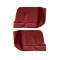Legendary Auto Interiors 1965-1967 Oldsmobile / Buick GM A-Body Hardtop Rear Armrest Panel Covers AW65GA00048