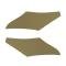 Legendary Auto Interiors 1968-1969 Chevrolet Chevelle Malibu Sail Panel Boards (Ribbed)