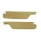 Legendary Auto Interiors 1966-1967 Pontiac Lemans Hardtop Sunvisors (Fine Diamond Perforarted)