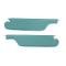 Legendary Auto Interiors 1966-1967 Pontiac Lemans Hardtop Sunvisors (Fine Diamond Perforarted)