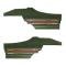 Legendary Auto Interiors 1971 Oldsmobile 'S'/442 Hardtop Coupe Rear Panels DO71GUS0048