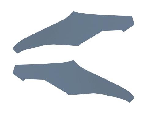 Legendary Auto Interiors 1968-1969 Buick Gs Sail Panel Boards (Ribbed)