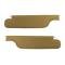 Legendary Auto Interiors 1969 Pontiac Lemans Hardtop Sunvisors (Fine Diamond Perforated)