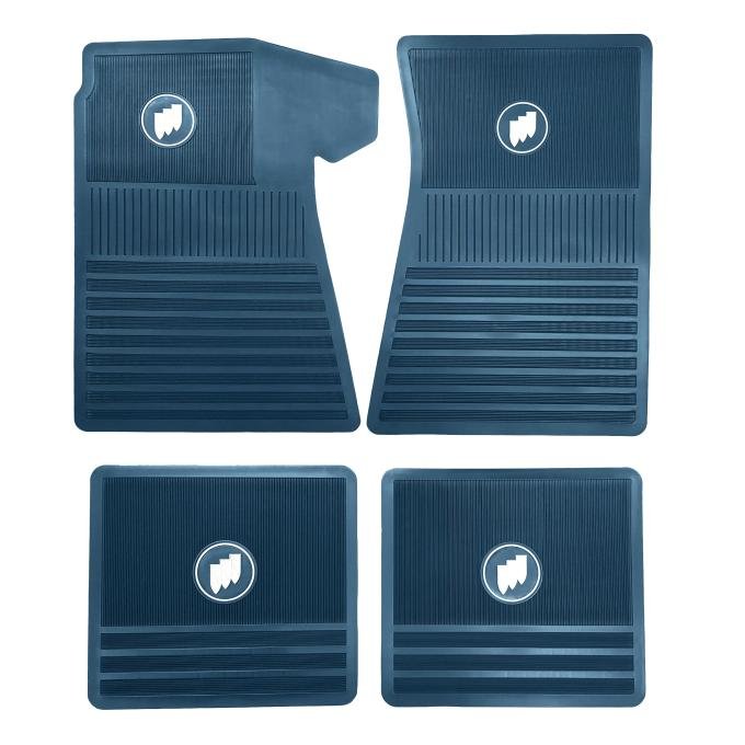 Legendary Auto Interiors 64-72 Buick 'Original Reproduction' Floor Mats - Turquoise FMOR64GK051