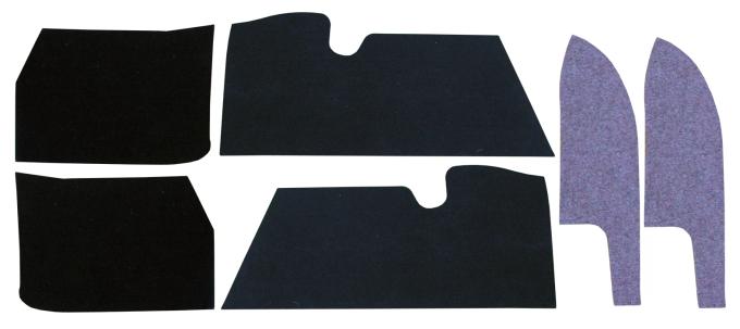 Legendary Auto Interiors 64-67 GM A-Body Convertible Rear Armrest Cover Installation Kit INSTALLATION-AW2