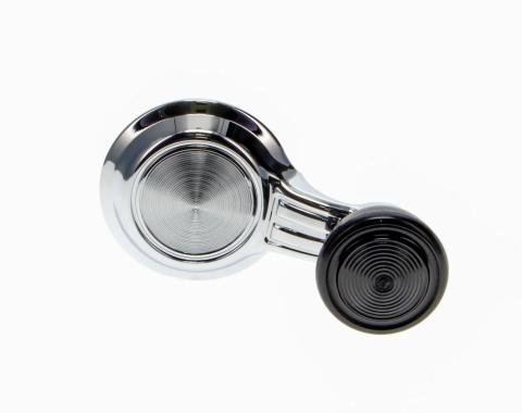 AMD Vent Window Crank Handle, Black Knob, 68 Chevelle El Camino X561-3468