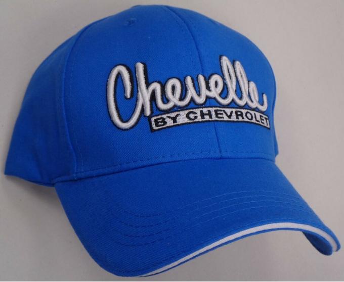 Chevelle Cap, Solid Blue, With Bowtie Logo