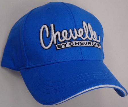 Chevelle Cap, Solid Blue, With Bowtie Logo