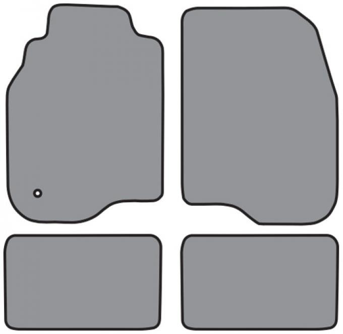 ACC 2004-2007 Chevrolet Malibu Maxx LT 5DR Floor Mat 4pc (FM340 FM340R) Cutpile