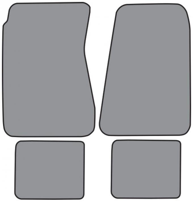 ACC 1968-1972 Buick Skylark Floor Mat 4pc (FM53F FM18R) Loop