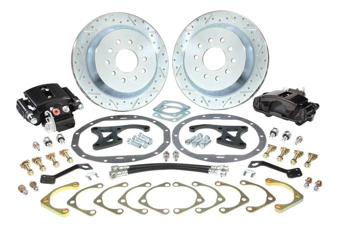 Classic Performance 12" Big Brake Rear Disc Brake Wheel Kit with External E-Brakes for 64-67 Chevy A-Body 6467RWBK-P12