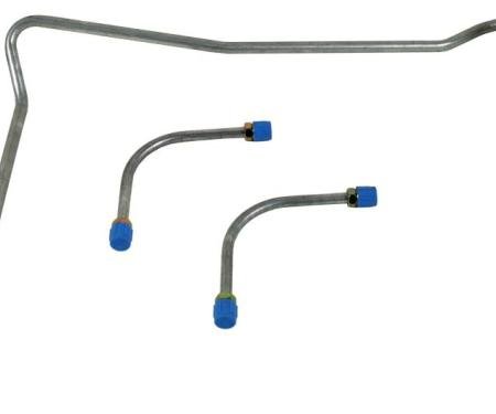 Shafers Classic Reproductions 1969 Chevrolet Chevelle Gas Lines (Pump To Carb) Stainless Steel GLK708S