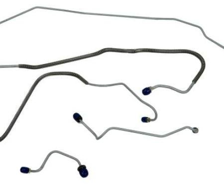 Shafers Classic Reproductions 1970 Oldsmobile Cutlass 442 Front Brake Line Set, Stainless Steel FBL319S