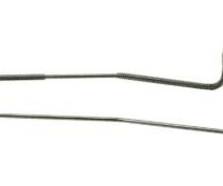 Shafers Classic Reproductions 1959-1964 Chevrolet Full Size Rear End Housing Brake Line, Stainless Steel HBL401S