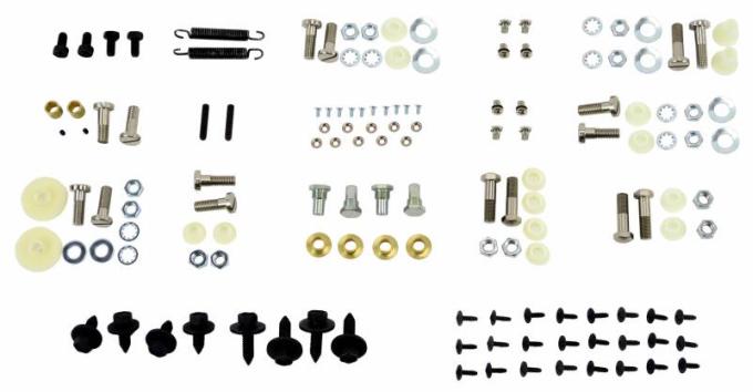 Shafers Classic Reproductions 1964-1966 Pontiac GTO And Chevelle Convertible Top Bolt Kit CBK300