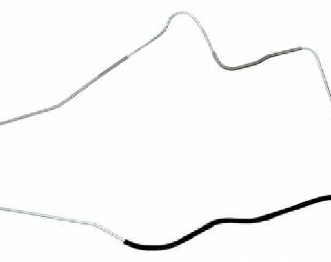 Shafers Classic Reproductions 1970-1972 Chevrolet Chevelle Return Gas Line, Stainless Steel RGL707S