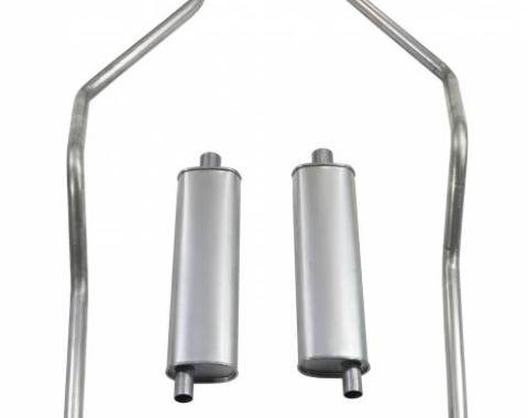 Shafers Classic Reproductions 1959 El Camino Exhaust System 348 Hi-Perf. with 2-1/2" Dual Exhaust 73072