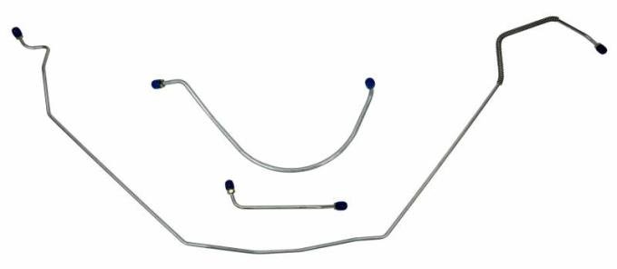 Shafers Classic Reproductions 1964-1965 Chevrolet Chevelle Front Brake Line Set, Stainless Steel FBL700S