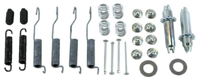 Shafers Classic Reproductions 1959-1962 Chevrolet Full Size Brake Hardware Kit, Front Only BHKF41