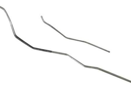 Shafers Classic Reproductions 1971-1974 Oldsmobile Long Gas Line, Stainless Steel GLL302S