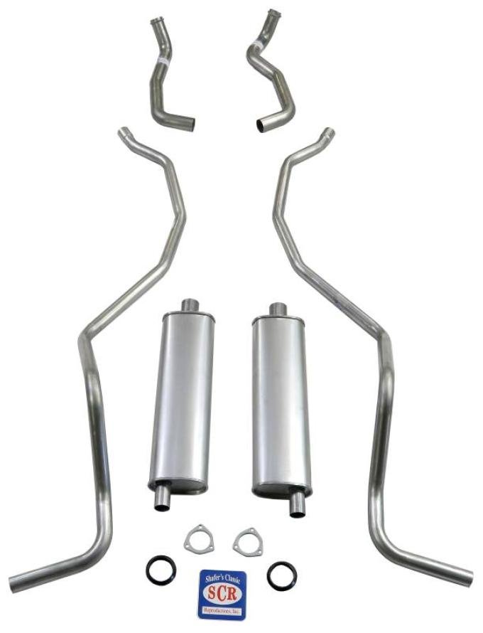 Shafers Classic Reproductions 1960-1962 Chevrolet SW 348-409 Dual with 2-1/2" Exhaust System 73035