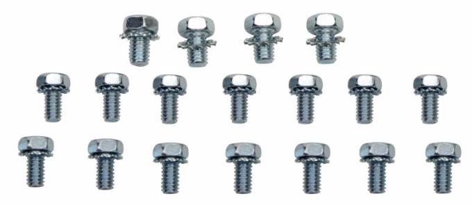 Shafers Classic Reproductions 1955-1964 Chevrolet Full Size and Corvette Oil Pan Bolt Kit OPB001
