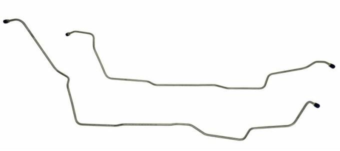 Shafers Classic Reproductions 1968-1972 Chevrolet Chevelle Transmission Oil Cooler Line Stainless Steel OCL704S