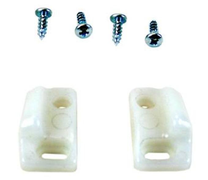 Shafers Classic Reproductions 1965 Chevelle Convertible Top Adjustable Header Stops CAS001