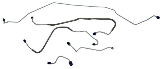 Shafers Classic Reproductions 1970 Oldsmobile Cutlass 442 Front Brake Line Set, Stainless Steel FBL319S