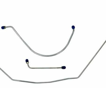 Shafers Classic Reproductions 1964-1965 Chevrolet Chevelle Front Brake Line Set, Stainless Steel FBL700S