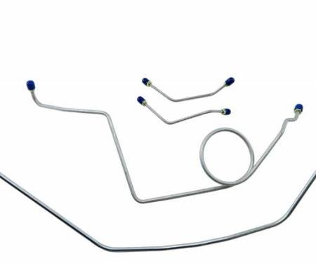 Shafers Classic Reproductions 1959-1961 Chevrolet Full Size Front Brake Line Set, Stainless Steel FBL403S