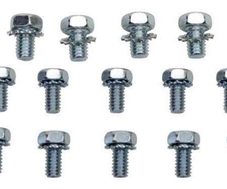 Shafers Classic Reproductions 1955-1964 Chevrolet Full Size and Corvette Oil Pan Bolt Kit OPB001