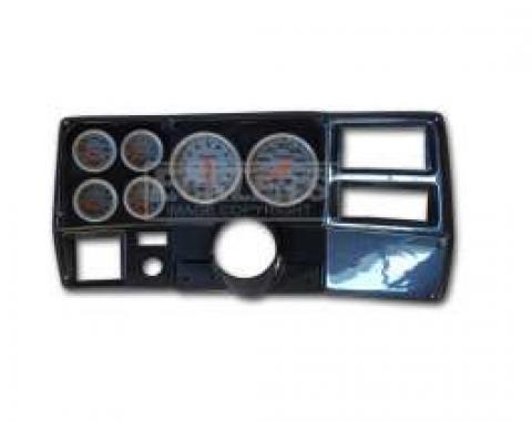 Classic Dash Instrument Panel, Carbon Fiber, With Autometer Ultralite Electric Gauges, 1973-1983