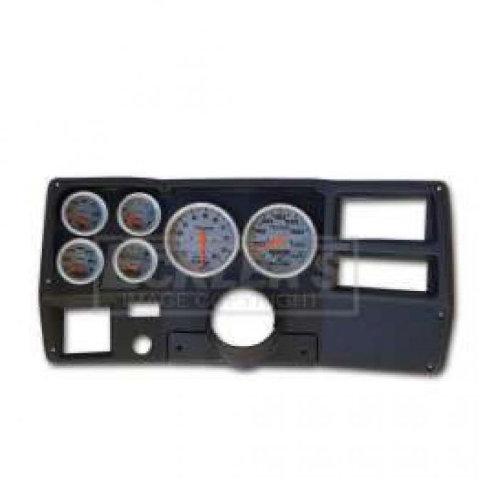 Classic Dash Instrument Panel, Black, With Autometer Ultralite Electric Gauges, 1973-1983