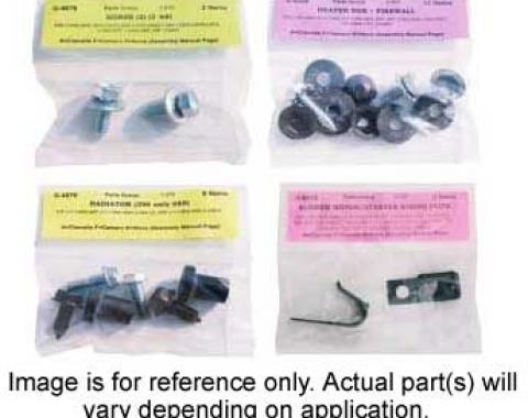 AMK Products Inc Underhood Detailing Hardware Kit (59pcs), 64 Chevelle El Camino H-64A-XU