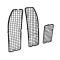 AMD Cowl Grilles, 3 Piece Set, w/ AC, 70-72 Chevelle Malibu El Camino LeMans GTO Grand Prix T-4511