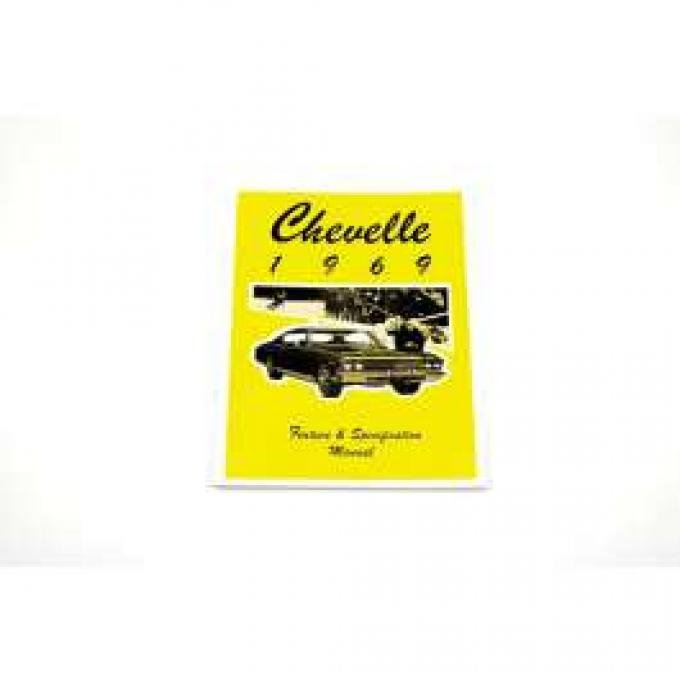 Chevelle Literature, Chevelle Feature & Spec. Manual, 1969