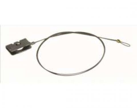 Chevelle & Malibu Shifter Indicator Cable, With Rectangle Speedometer, Automatic Transmission, 1978-1981