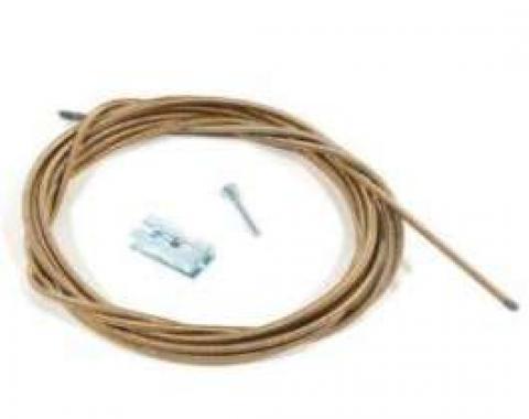 Malibu Speedometer Cable, With Cruise Control, Without Gear Adapter Or TH200, Lower, 1982-1983