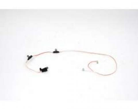 Chevelle Center Console Wiring Harness, For Cars With Manual Transmission, 1968-1972