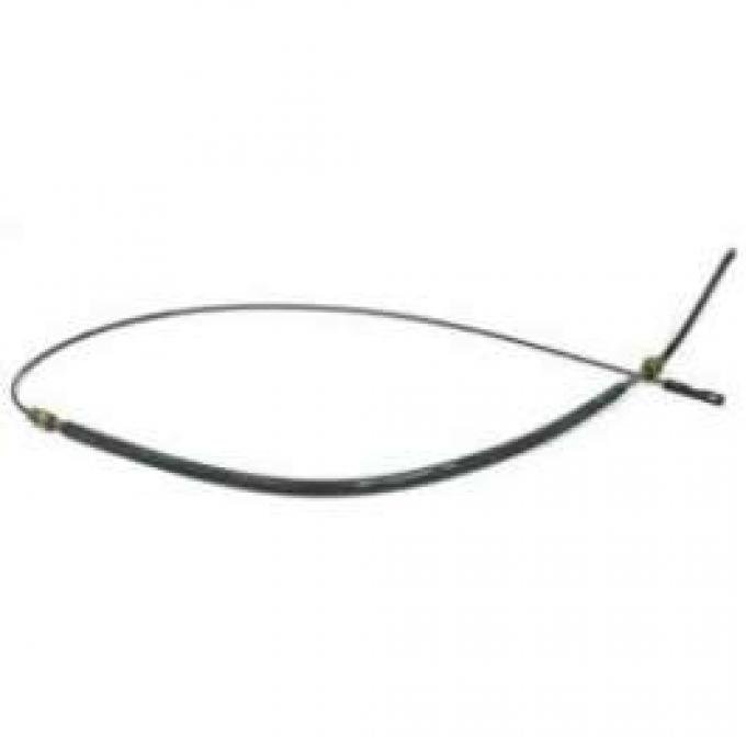 Malibu Parking Brake Cable, Rear, Left, OE Steel, 1978-1983