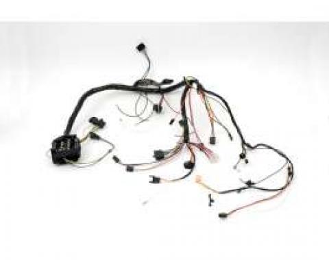 Chevelle Dash Wiring Harness, Main, For Cars With Factory Gauges, 1970