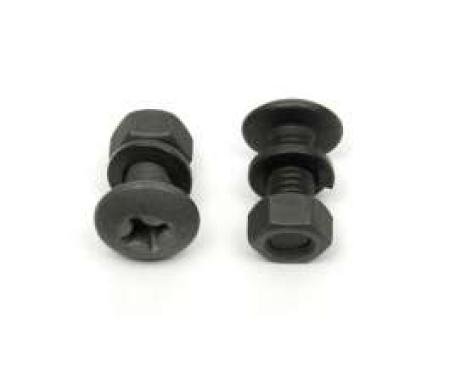 Chevelle License Plate Bracket Mounting Hardware, Front, 1964-1965