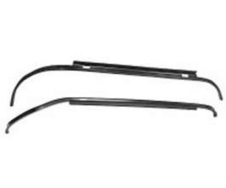 Chevelle Trunk Weatherstrip Channels, Good Quality, 1968-1972