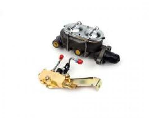 Chevelle Master Cylinder & Proportioning Valve Kit, Manual With Disc & Drum,1964-1972