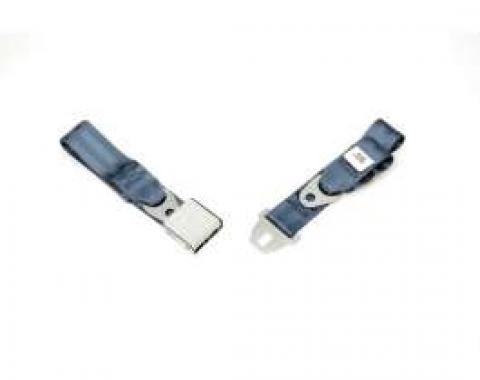 Seatbelt Solutions 1964-1966 Chevelle, Rear Lap Belt, 60" with Chrome Lift Latch 1800604005 | Powder Blue