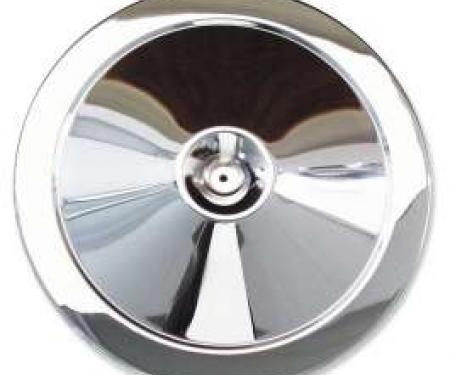 Chevelle Air Cleaner Top, Open Element, 14 Diameter, Chrome, 1964-1972