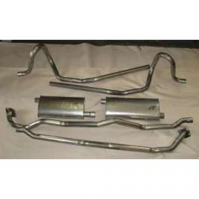 Chevelle Exhaust, 396c.i. High Performance, Dual, Stainless Steel, 1964-1972