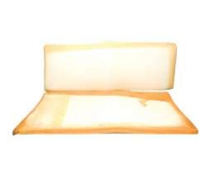 Chevelle Bench Seat Foam Cushion, Rear, 2-Door Coupe, 1968-1969
