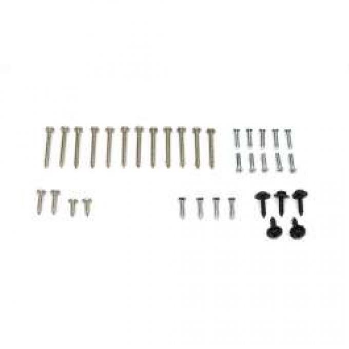 Chevelle Exterior Mounting Screw Assortment, 1971-1972